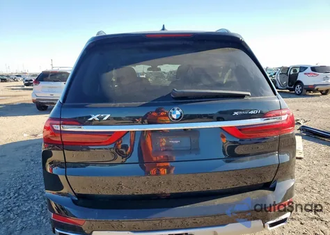 2021 BMW X7 xDrive40I из США, поврежденный, VIN 5UXCW2C01M9D88992